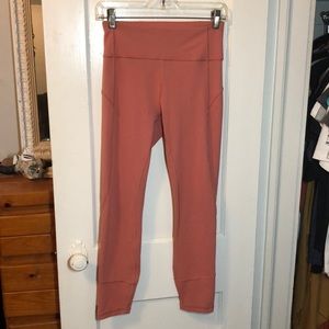 Lululemon Coral In Movement Tights